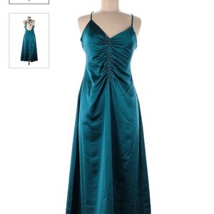 Jason Wu Teal Slip Dress size medium